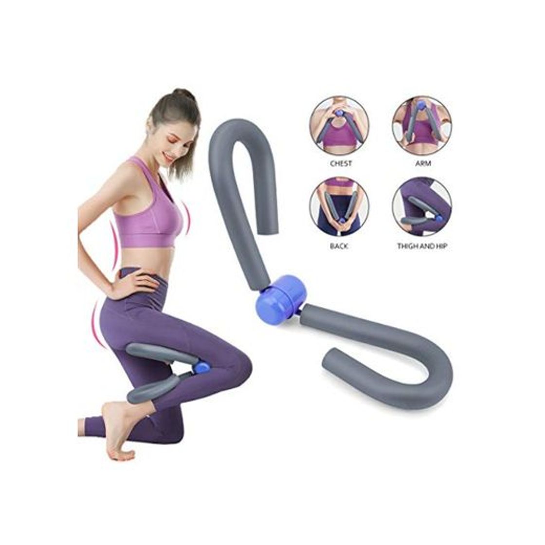 Producto Herefun Entrenador de Muslos Dispositivo, Muslo Muscular Ejercitador, Equipo de Deporte en