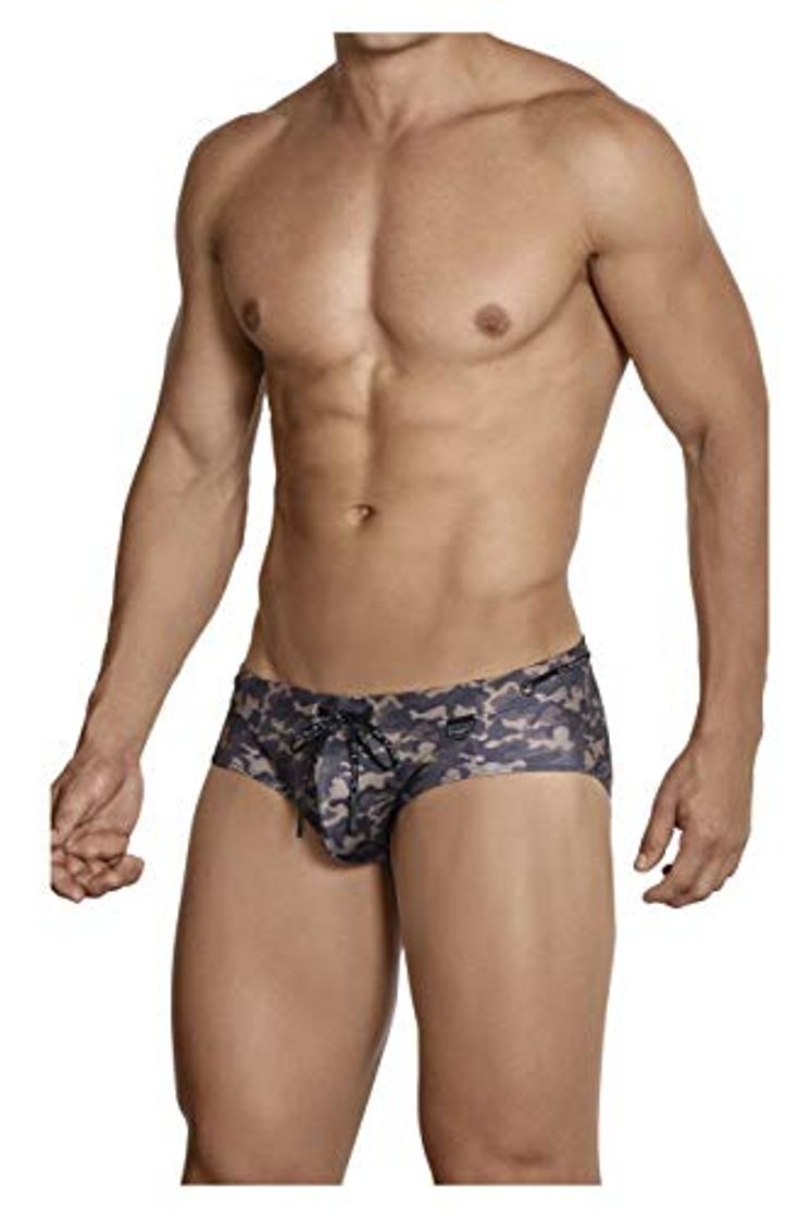 Moda Clever Moda Bañador Slip-Brief Severo para Hombres