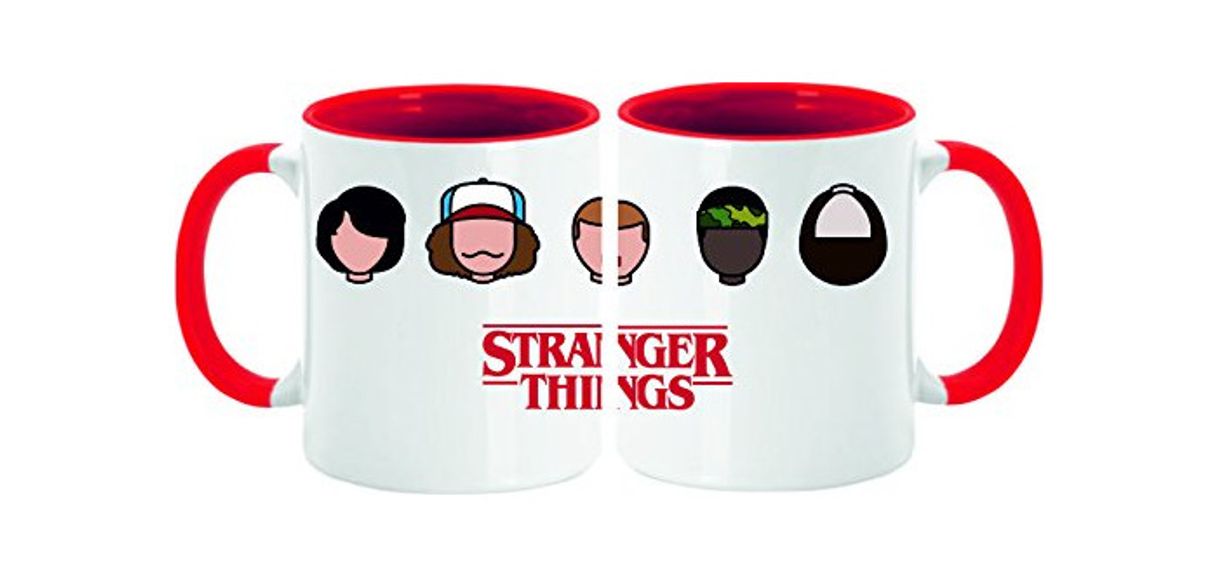 Social Taza Stranger Things Faces
