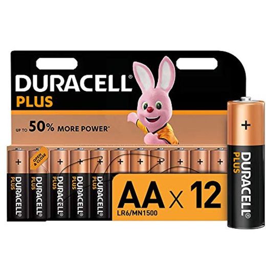 Duracell LR06 MX1500 - Plus AA, pilas alcalinas