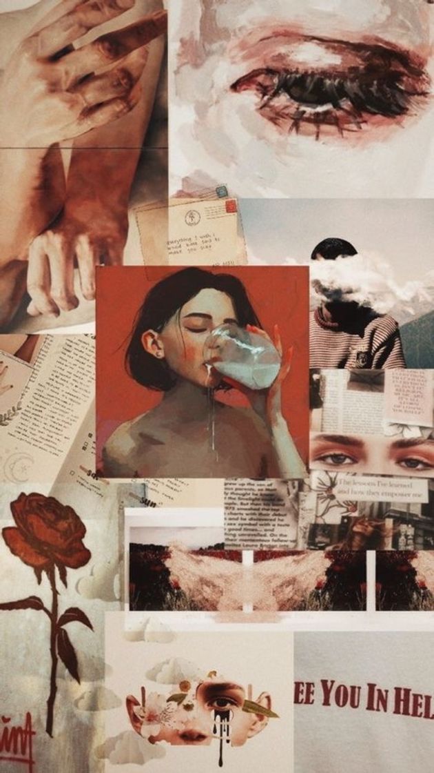 papel de parede vintage