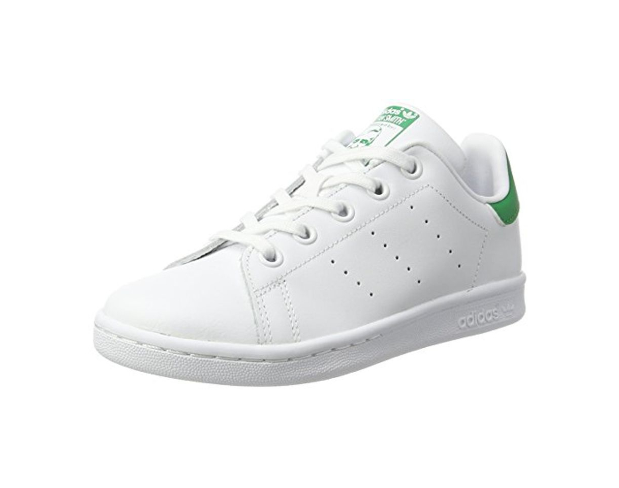 Fashion Adidas Stan Smith, Zapatillas Unisex Niños, Blanco