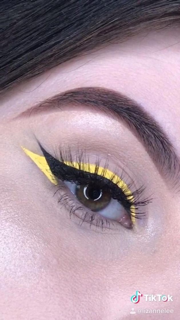 Fashion Delineado duplo 🖤💛