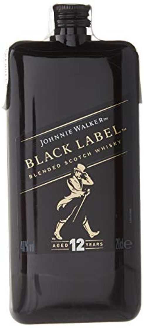 Social Johnnie Walker Black Label Scotch Whisky Pocket Edition