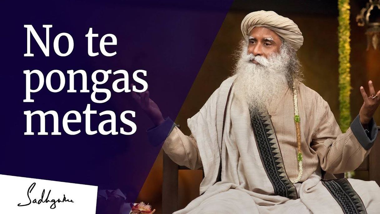 Social No te pongas metas!! Sadhguru 🙂🧘