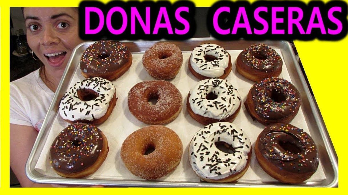 Cómo preparar donas caseras!!🍩👩‍🍳