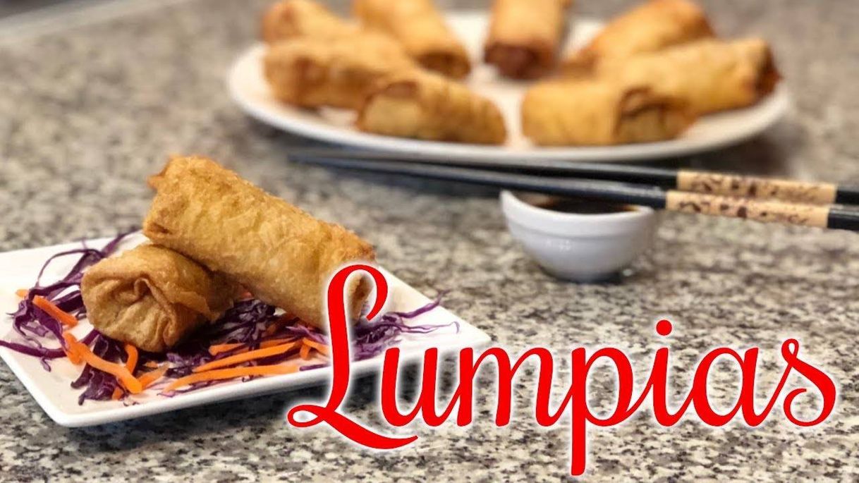 LUMPIAS | Receta paso a paso!!👩‍🍳🤤