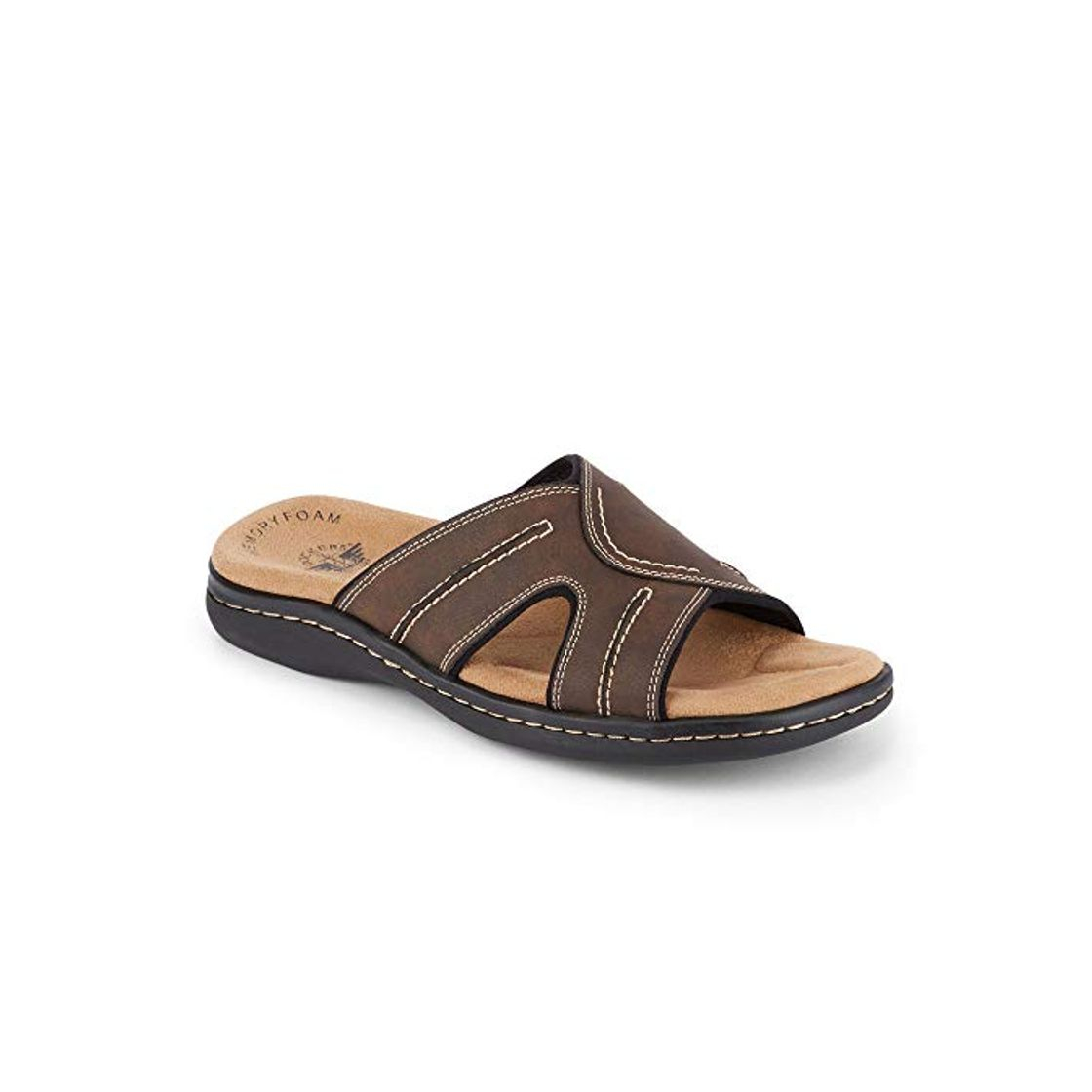 Fashion Dockers Sunland Slide Sandalias para hombre, Marrón