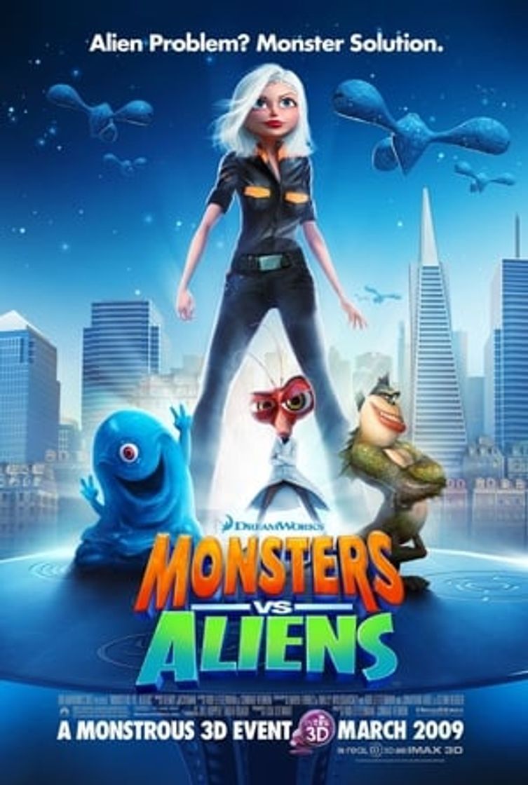 Movie Monstruos contra alienígenas