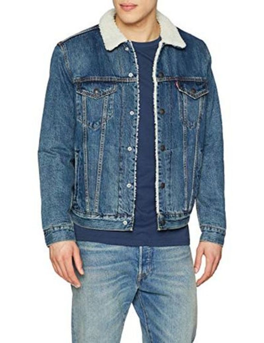 Social Levi's Type 3 Chaqueta Vaquera, Azul