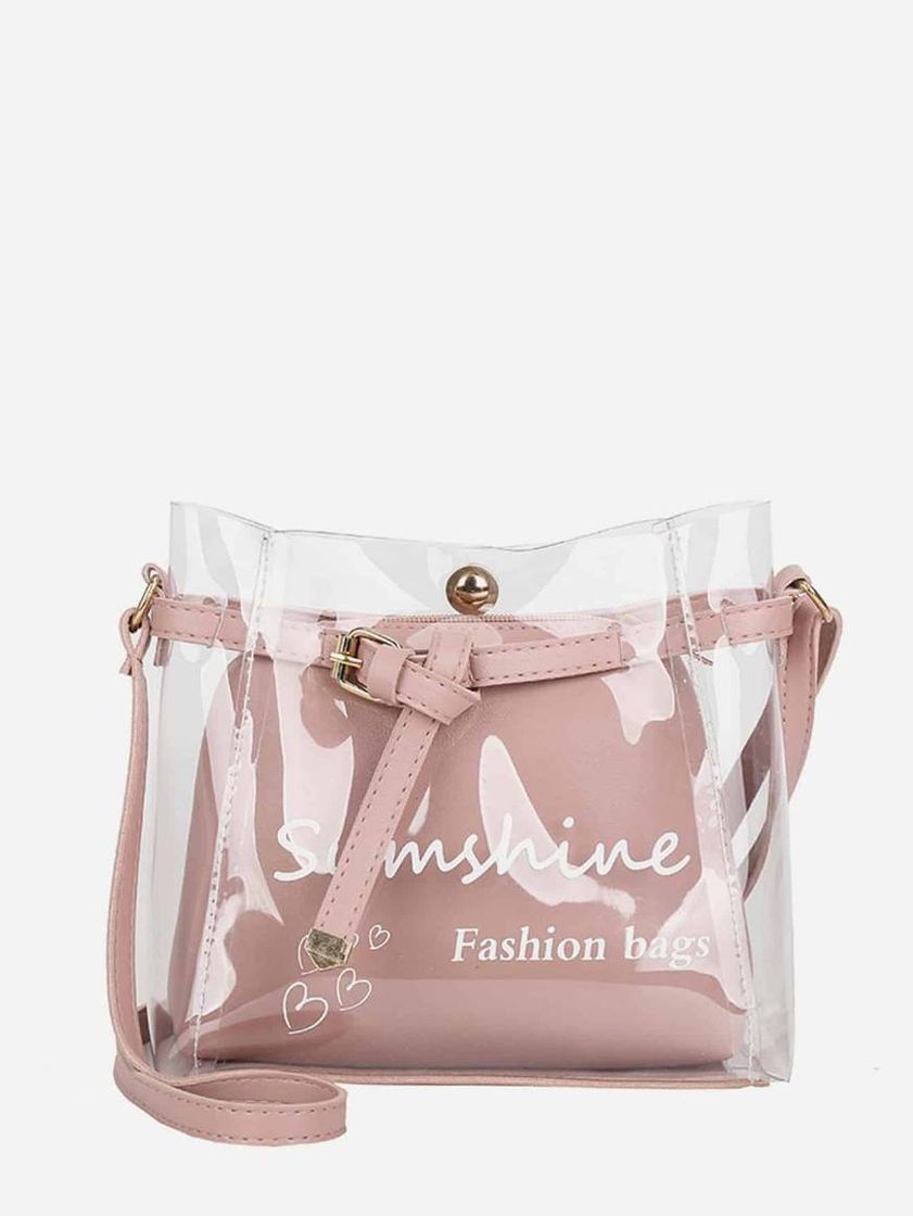 Product Bolso con parte exterior transparente