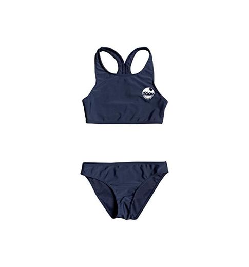 Roxy Early Conjunto De Bikini Crop Top para Chicas 8-16 Conjunto De