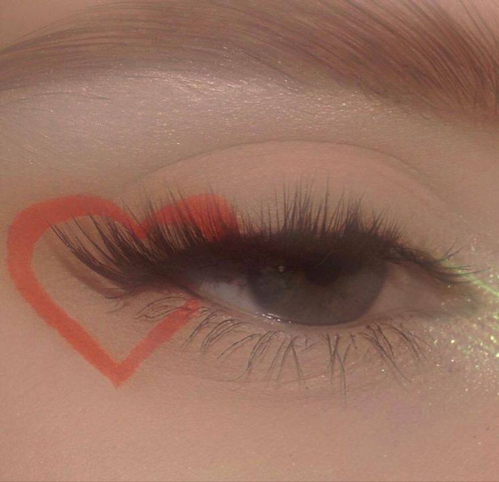 Social Maquillaje de corazón