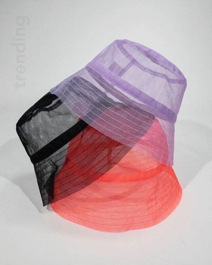 Gorro de cubo transparente