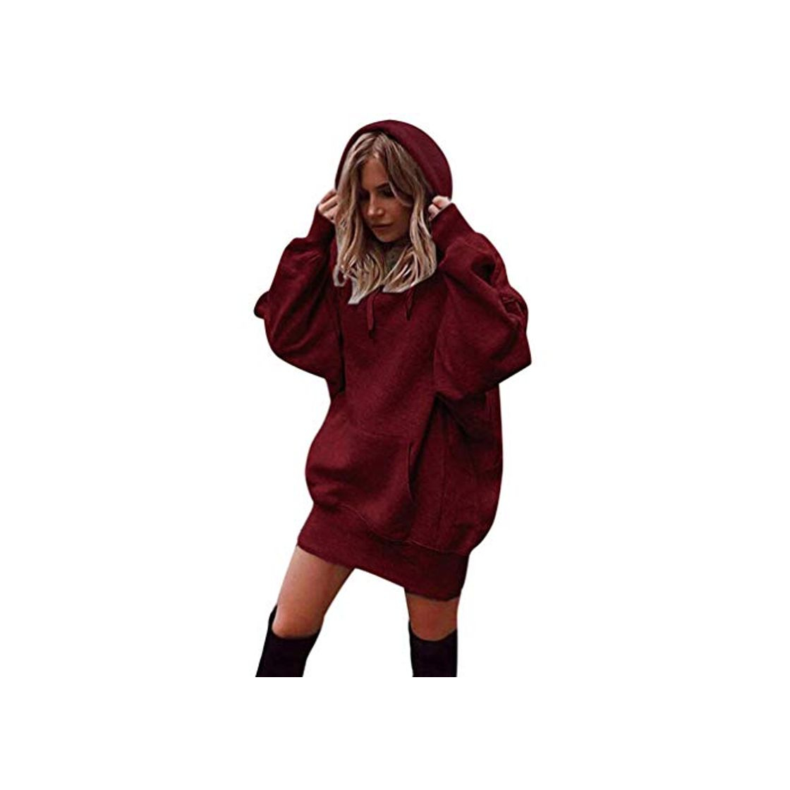 Social K-youth Sudaderas para Mujer, OH, Yes.” Letras Mujer Sudaderas con Capucha Manga