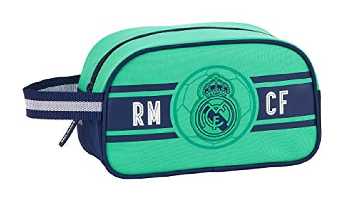 Moda safta 812057248 Neceser, Bolsa de Aseo Adaptable a Carro Real Madrid CF,