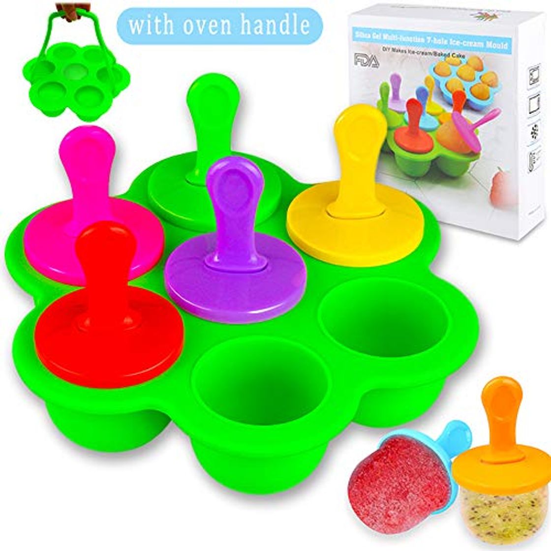 Product Molde para Helados Silicona