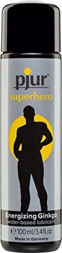 pjur superhero glide - Lubricante estimulante con ginkgo - da potencia y