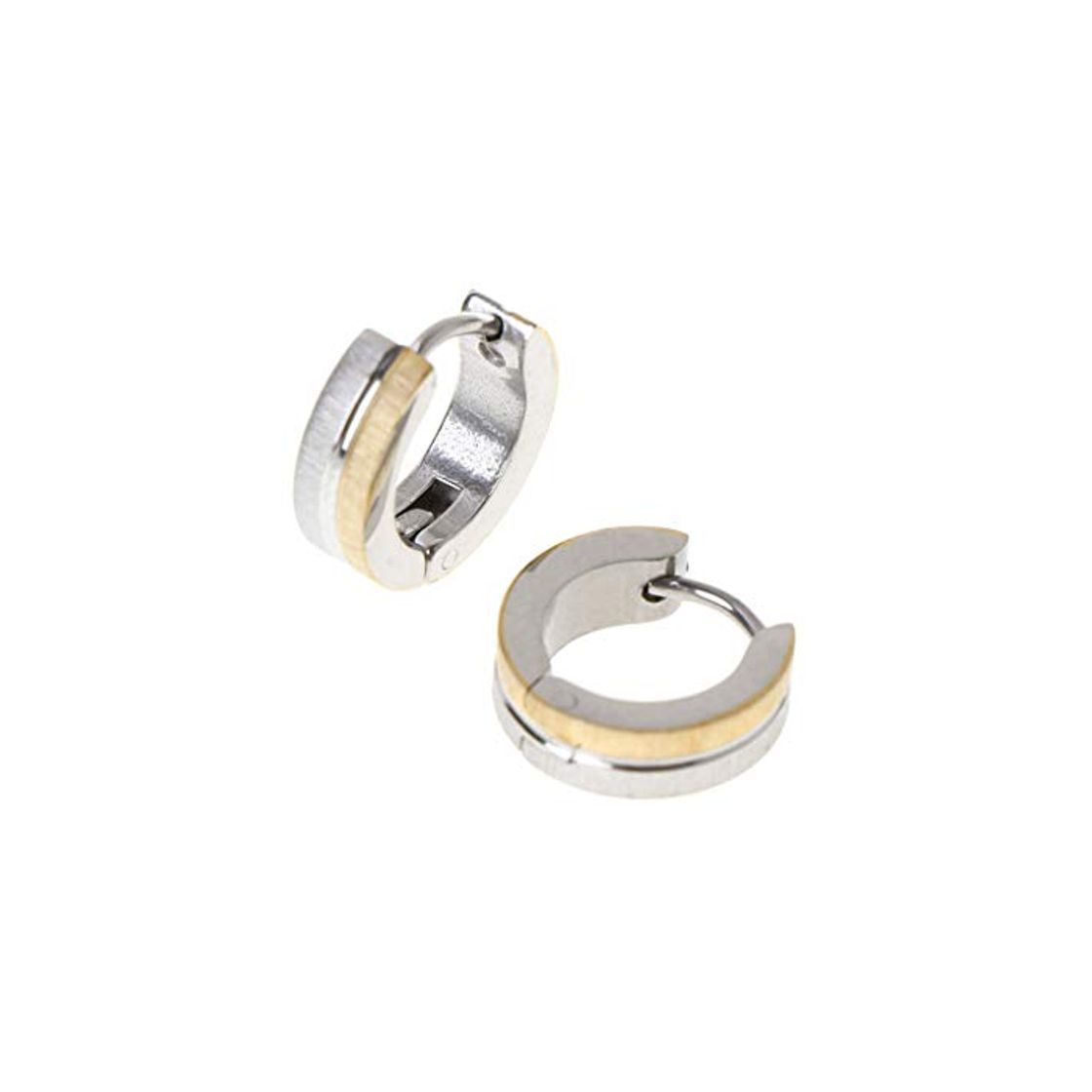 Social Gwxevce Ear Stud Fashion Round Acero Inoxidable Hombres Mujeres Joyas Pendientes Charms Plata Oro Simple Elegante Boda Casual Regalos Brincos Girls Piercing