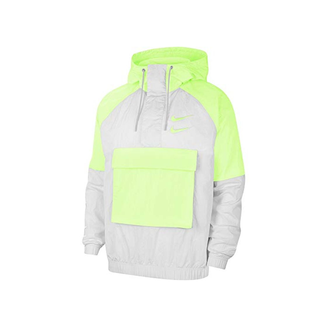 Social NIKE M NSW Swoosh Jkt Wvn, Chaqueta Deportiva para Hombre, Barely Volt