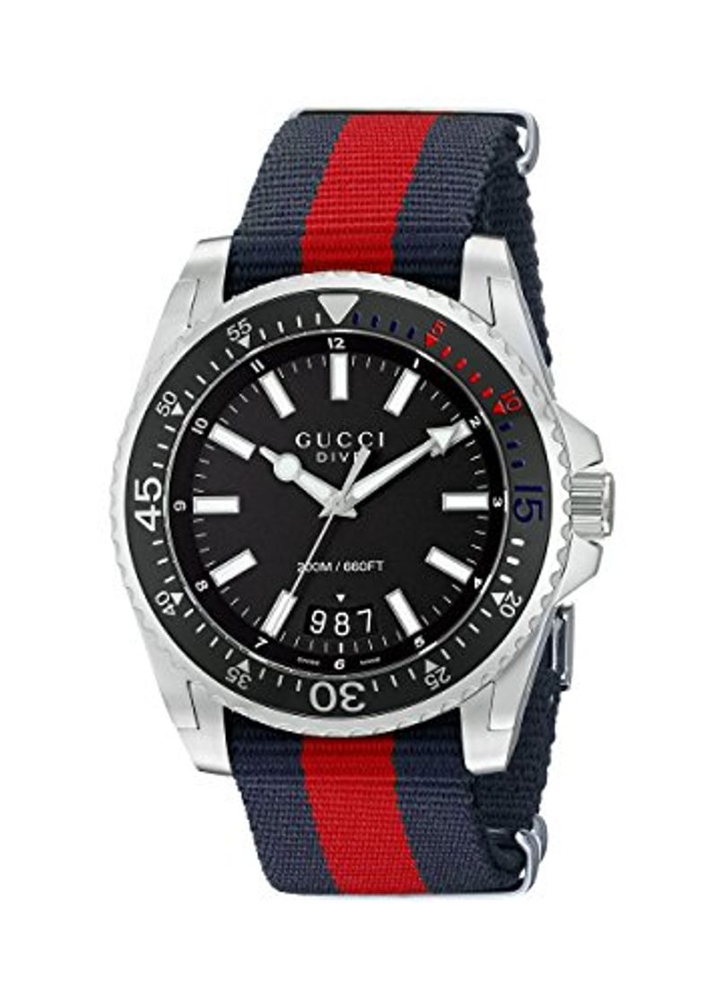 Social Gucci YA136210- Reloj con movimiento de cuarzo para hombre