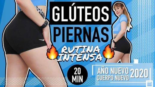 Intensa rutina de glúteos y piernas.