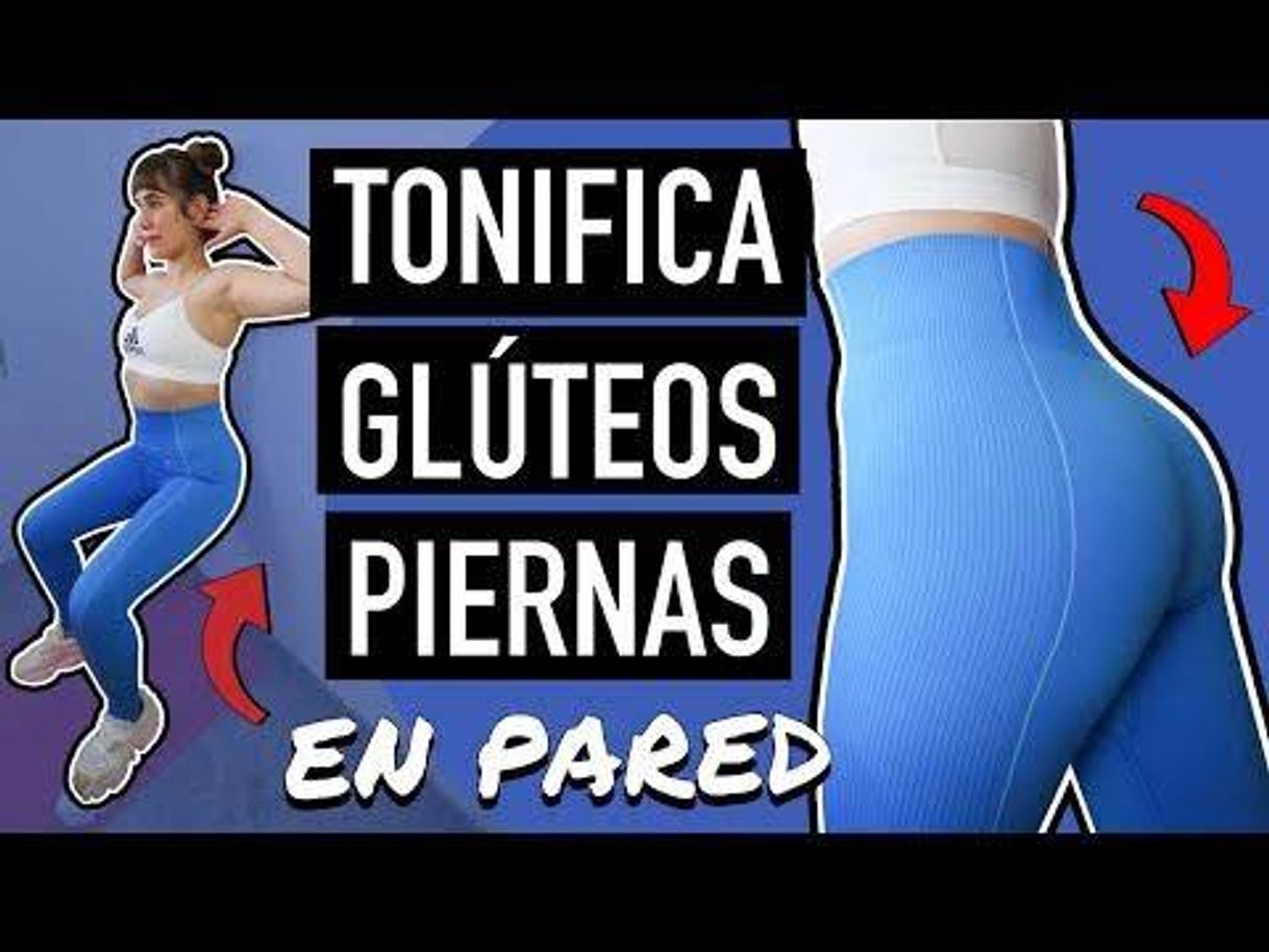Social Rutina para aumentar y tonificar glúteos CON una pared.