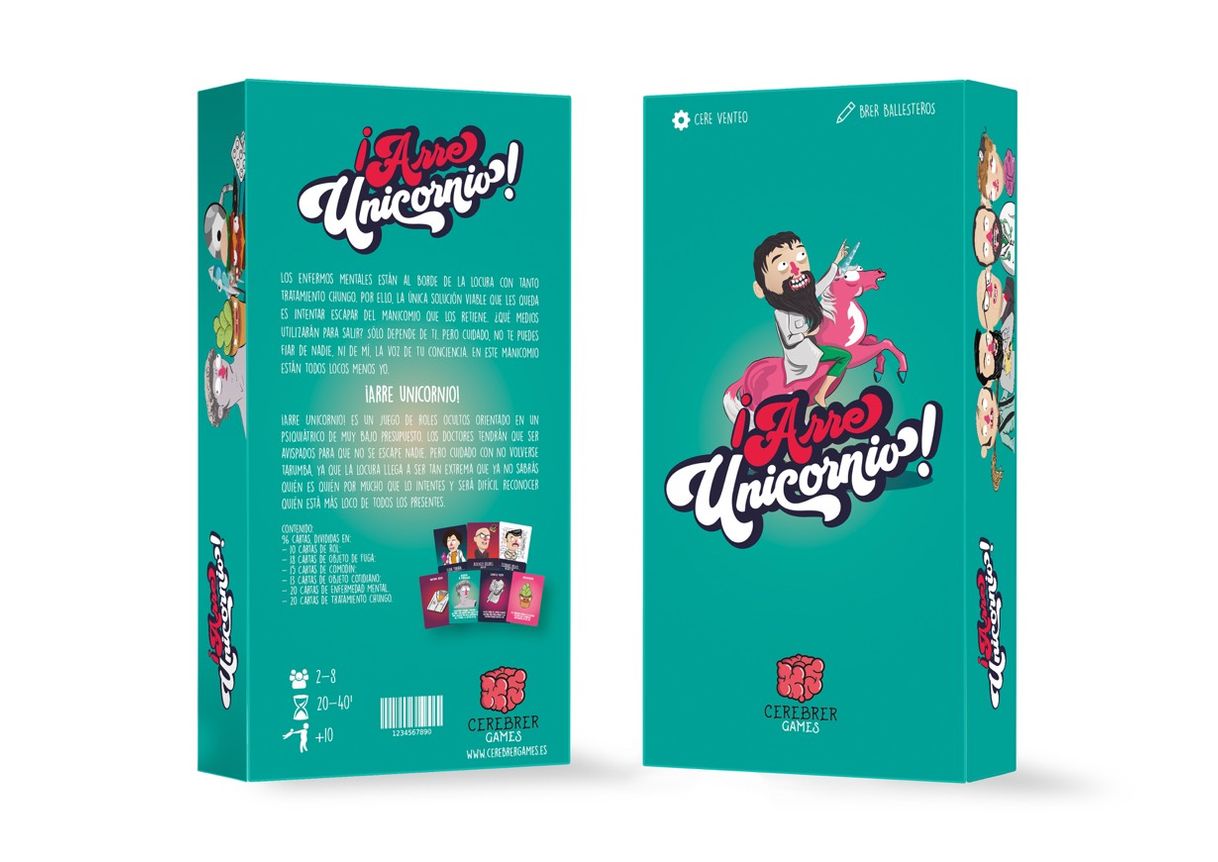 Social Arre Unicornio! - Juego de Mesa