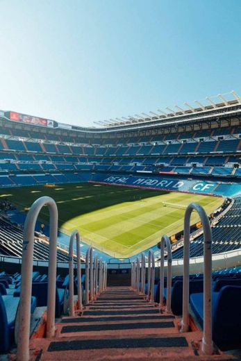 Estadio Santiago Bernabeu na espanha.❣⚽️