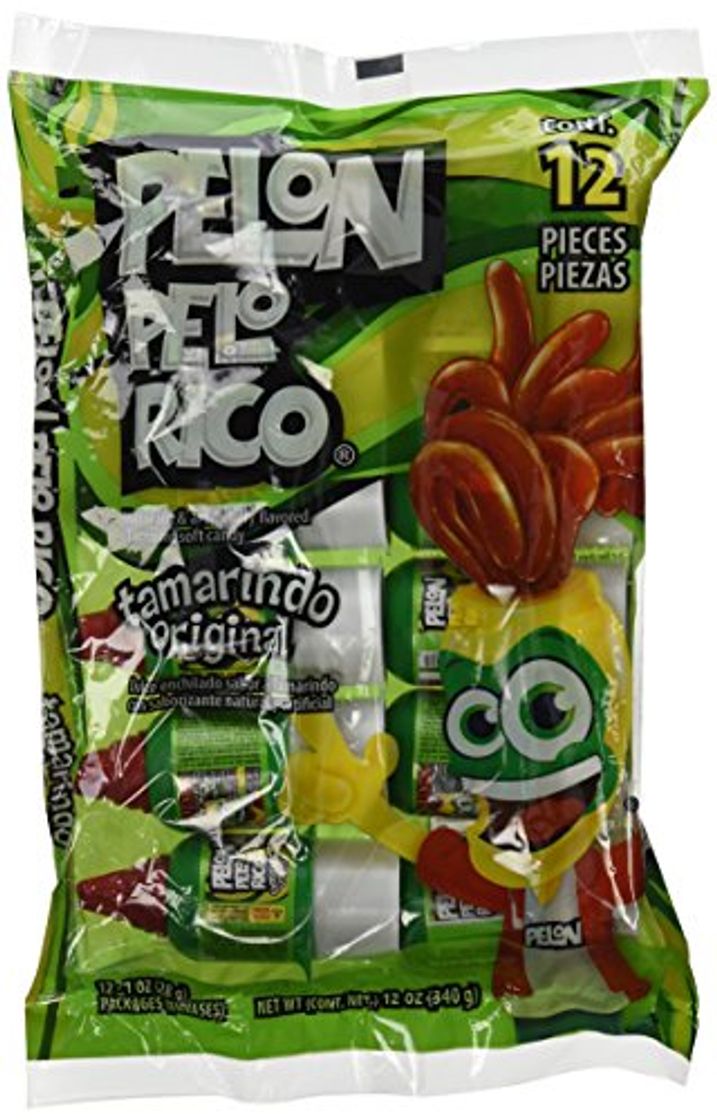Social Pelon Pelo Rico Tamarind Chili Candy,