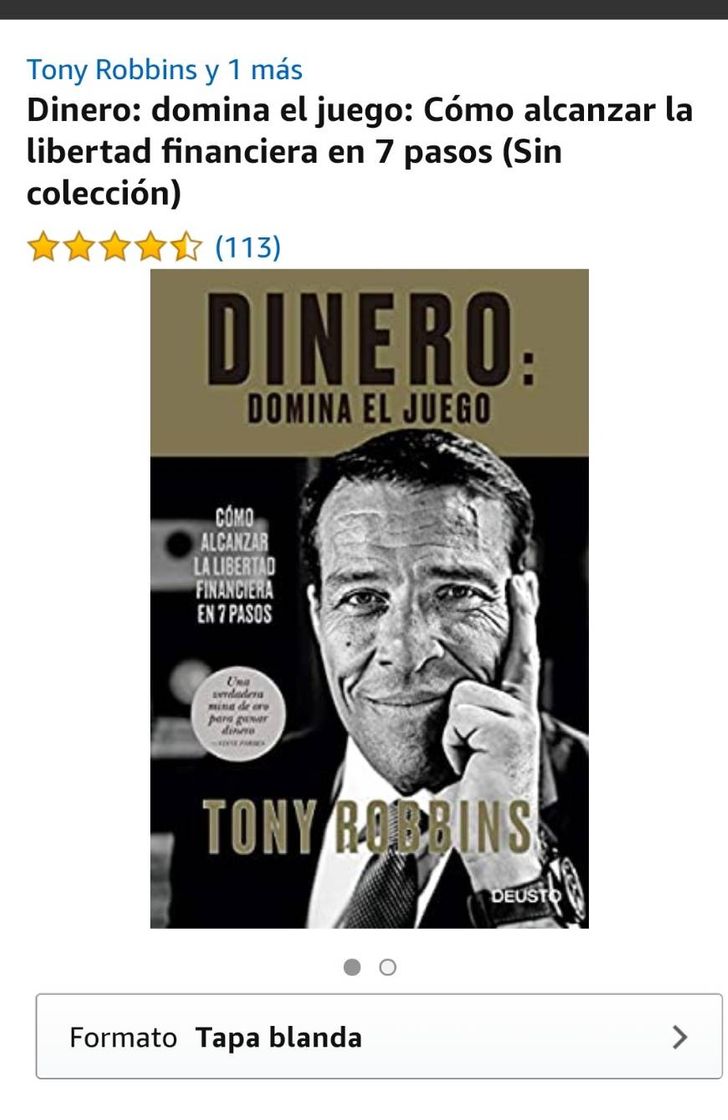 Book Dinero : Domina el juego 