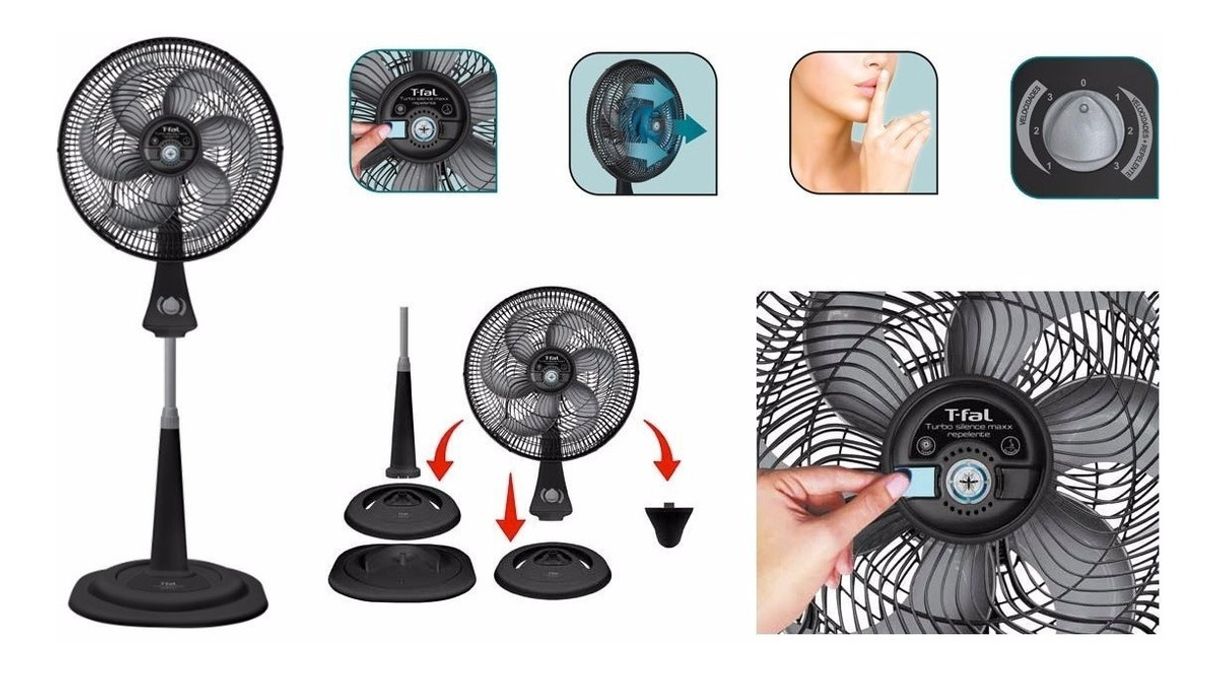 Moda Ventilador T fal