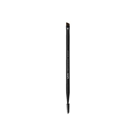 NYX Professional Makeup Pincel de cejas Pro Dual Brow Brush, Dos lados