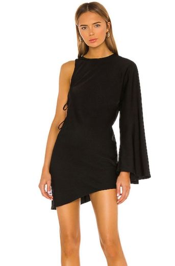 Black One Shoulder Dress