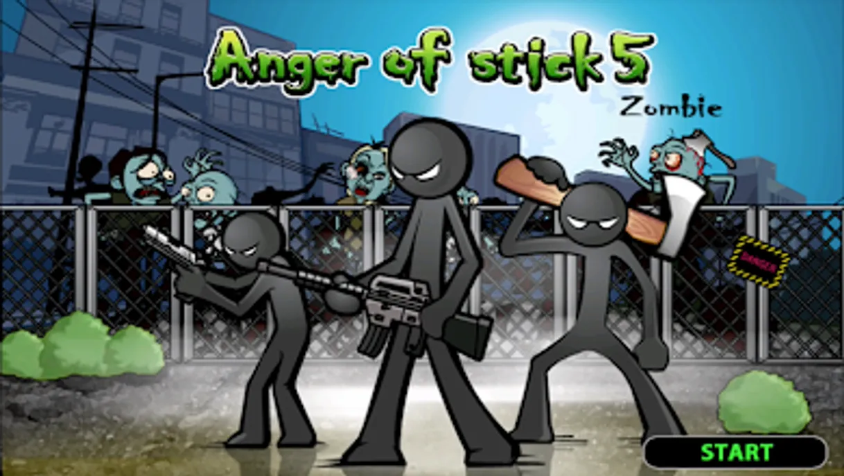 App Anger of Stick 5 : zombie