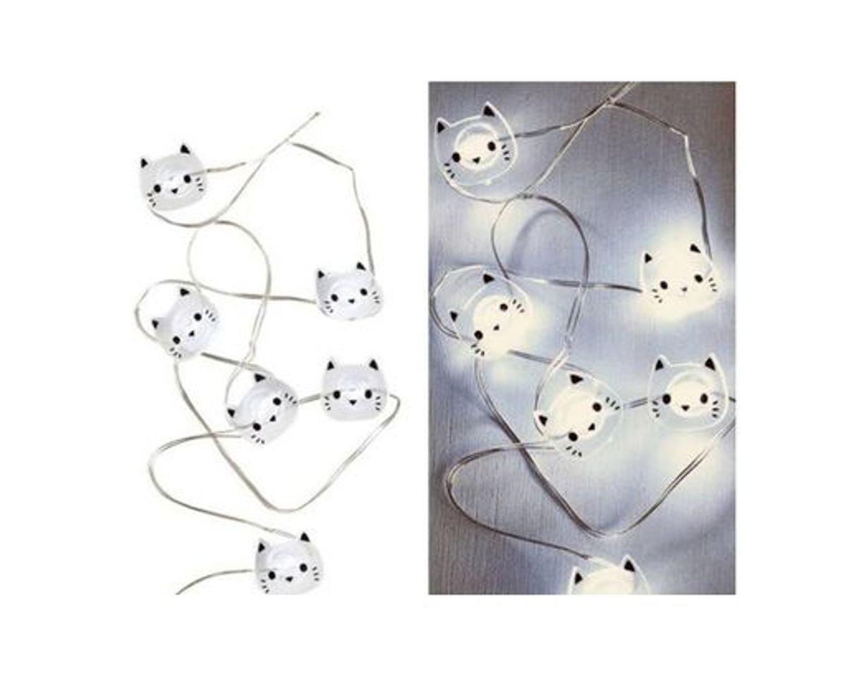 Productos Cute cat fairy light LED