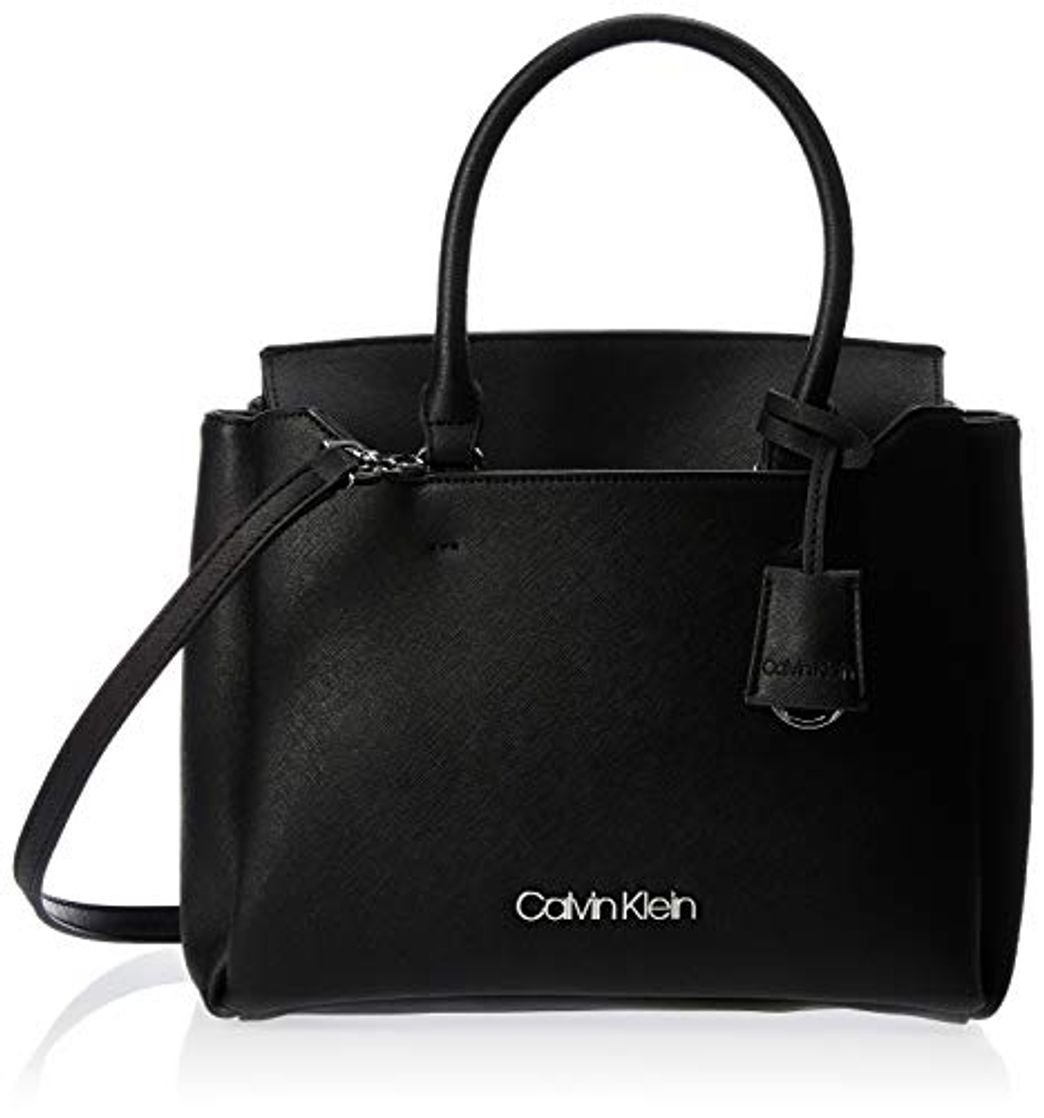 Social Calvin Klein - Worked Sml Tote, Bolsos totes Mujer, Negro