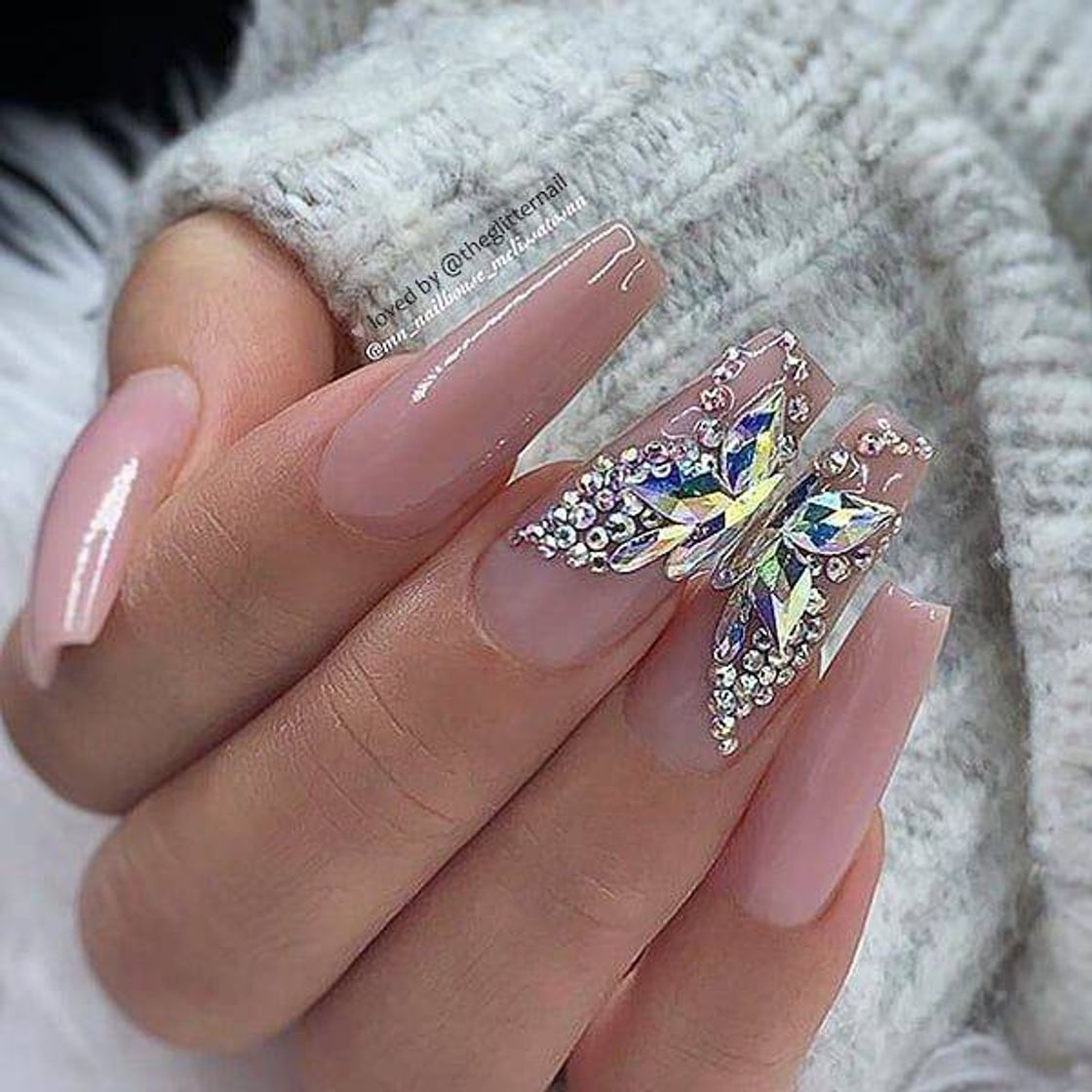 Social Nails beautiful🦋