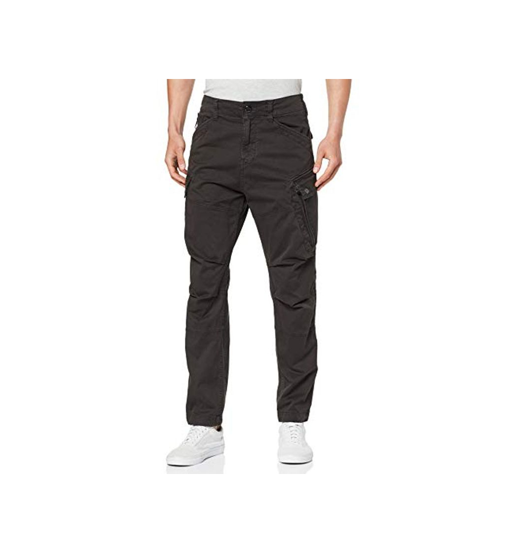 Moda G-STAR RAW Roxic Tapered Cargo Pantalones, Negro