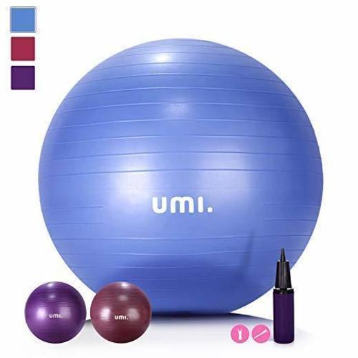 Umi. by Amazon - Pelota de Ejercicio Gym Ball para fitness
