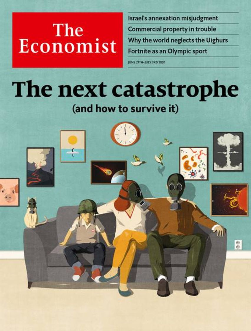 Moda Portada "The Economist" con mensaje apocalíptico 