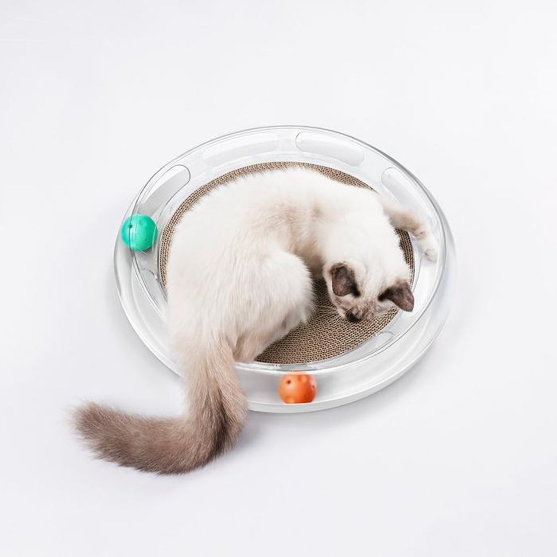 Petkit Fun Cat Scratcher, juguete rascador para gatos 4 en 1