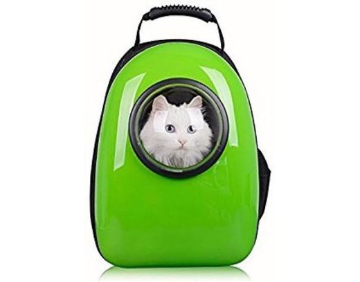 Mochila Astronauta Perros Pequeños y Gatos Color Verde ...