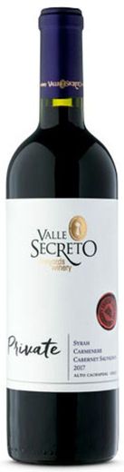 Valle secreto private edition carmenere / syrah / cabernet sauvignon ...