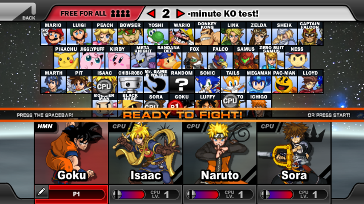 Videogames Super Smash Flash 2