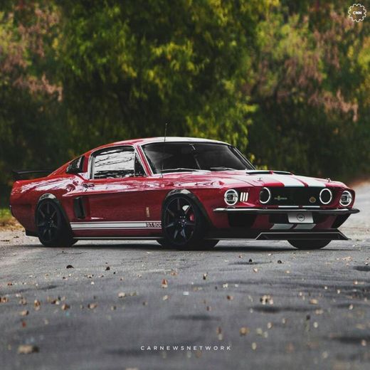 Modernized 1967 Ford Mustang Shelby GT 500 🐎🇺🇸