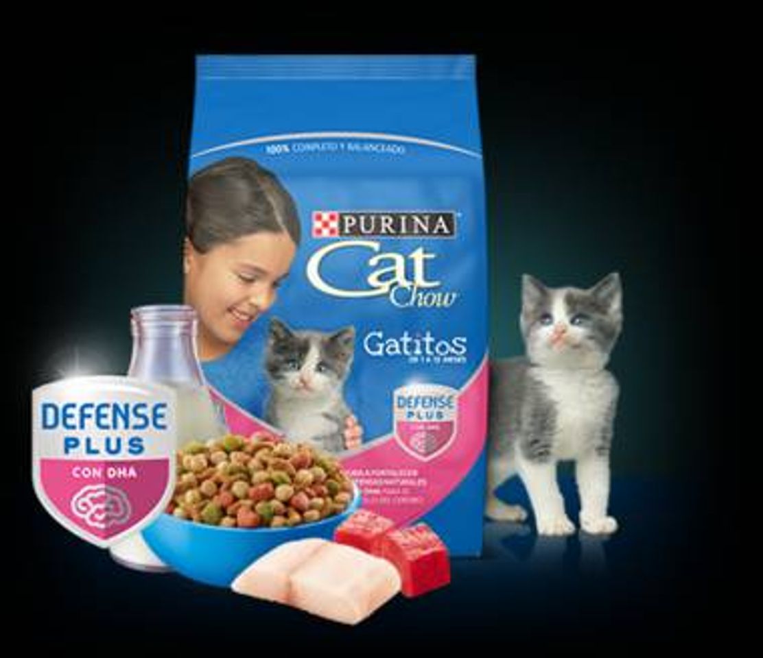 Moda Purina® Cat Chow® Gatitos Defense  