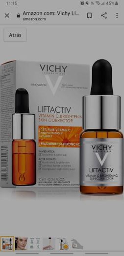 Suero de Vitamina C de Vichy LiftActiv 