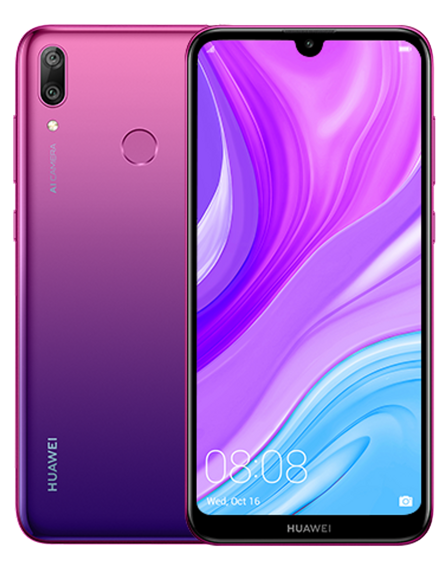 Social Huawei Y7 2019, Smartphone
