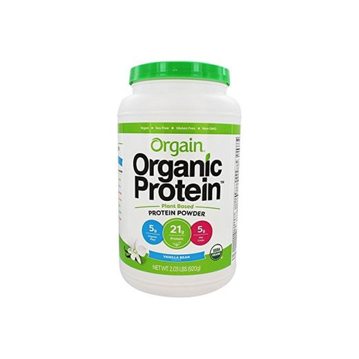 Orgain - La planta de proteína orgánica basó la haba de vainilla